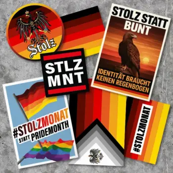 Stolzmonat Stickerpaket (je 50 Stk.)