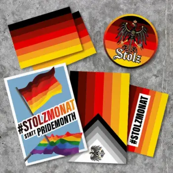 Stolzmonat Stickerpaket (je 50 Stk.)