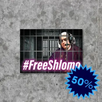 #FreeShlomo Sticker