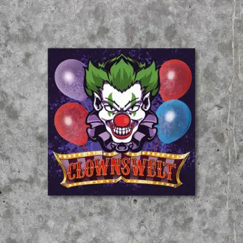 Clownswelt STICKER