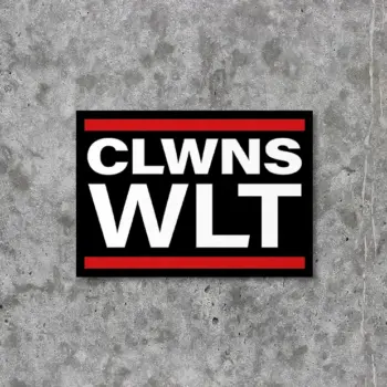 CLWNS WLT Sticker